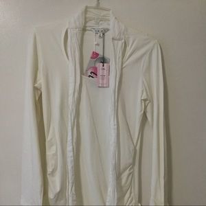 White blouse with tie